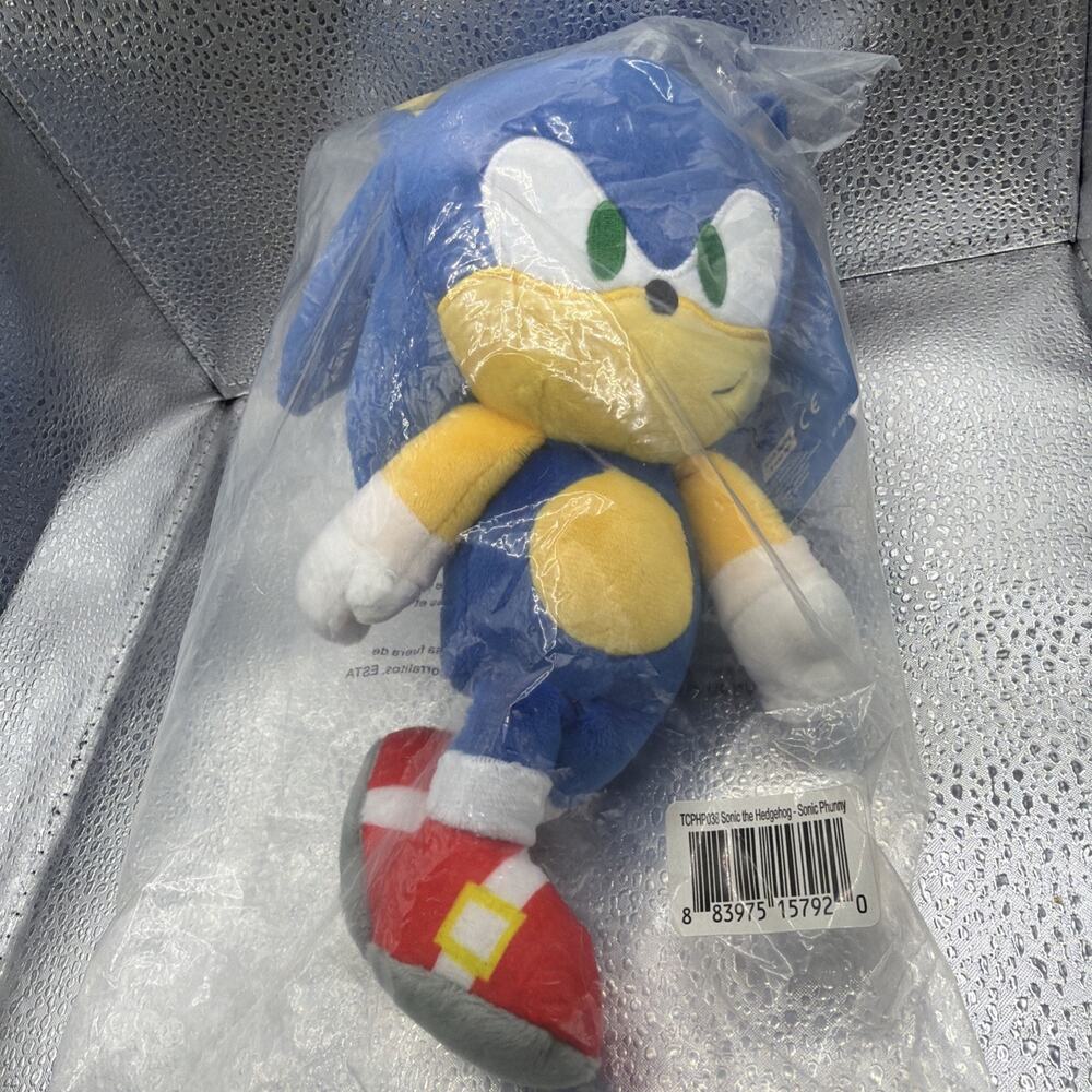 Sonic the Hedgehog Phunny Plush 8-inch Collectible Stuffed Toy Kidrobot - NEW